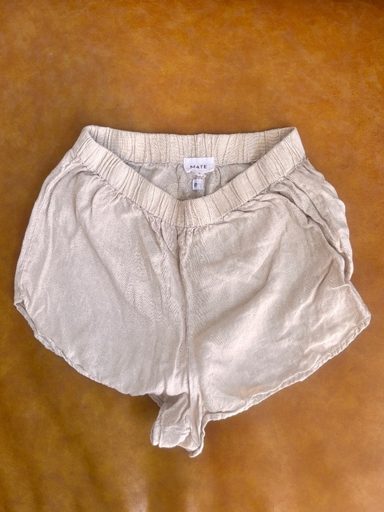 MATE the Label Pants - Mate the label linen short cream